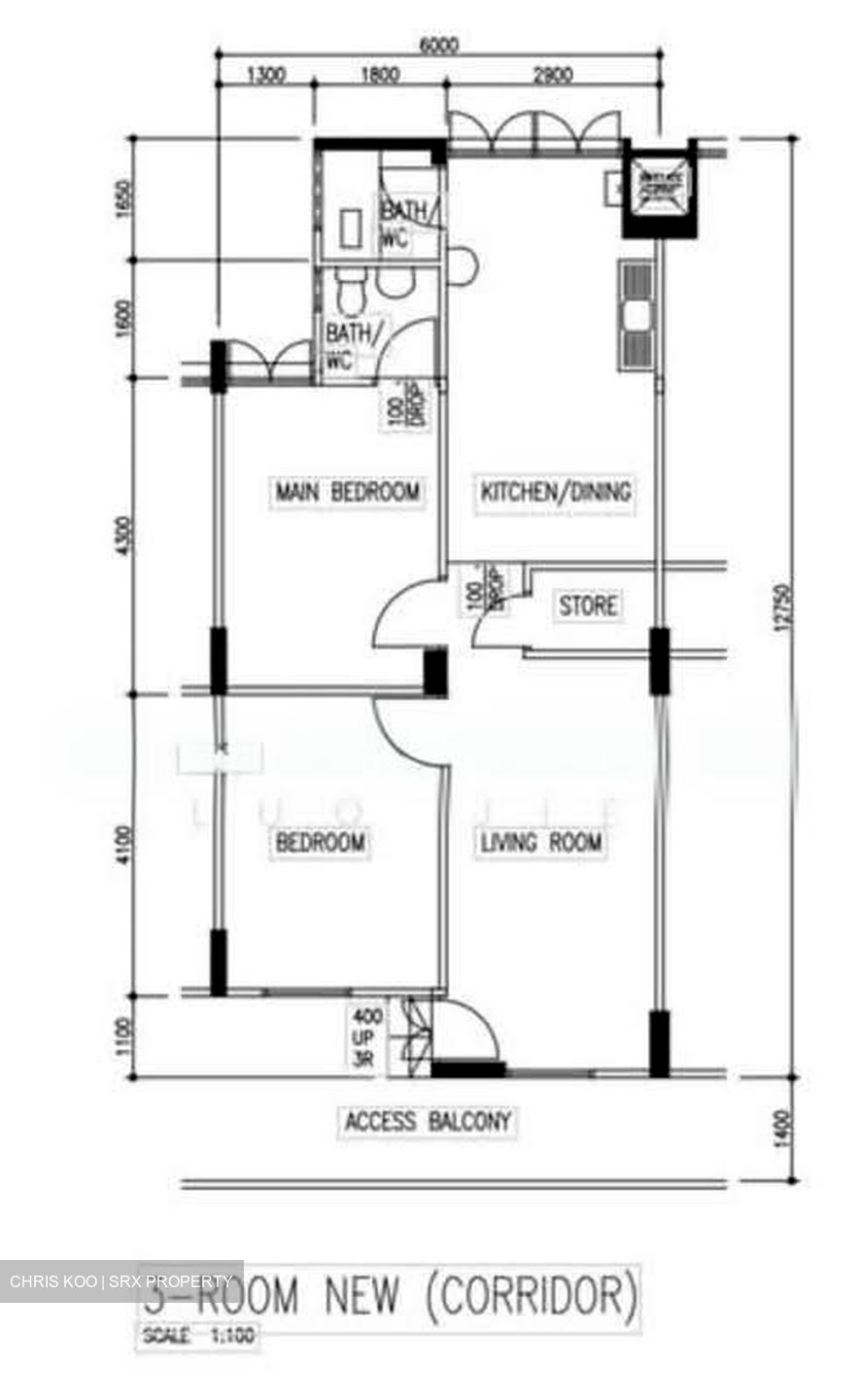 Blk 148 Yishun Street 11 (Yishun), HDB 3 Rooms #638846531
